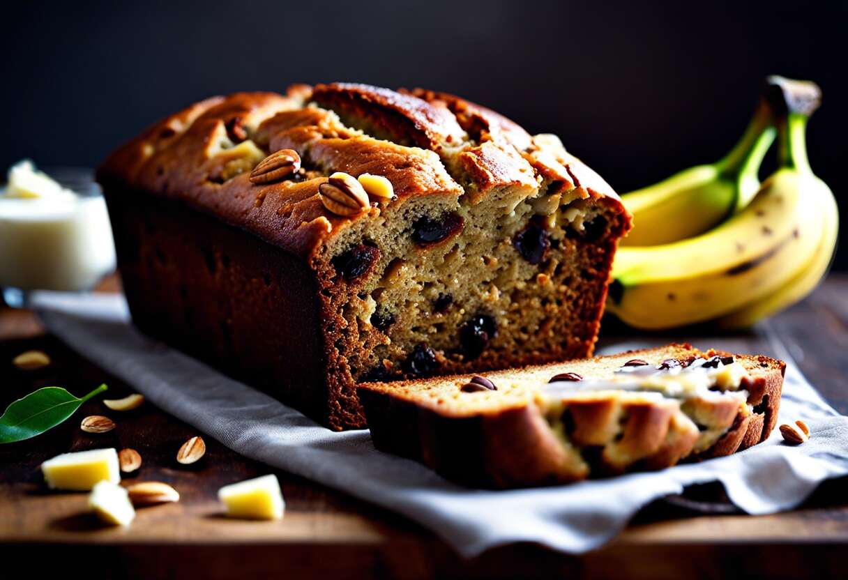 Recette de banana bread très moelleux inspirée par Jamie Oliver