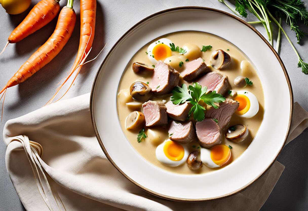 Recette traditionnelle de blanquette de veau : saveurs d'antan à redécouvrir