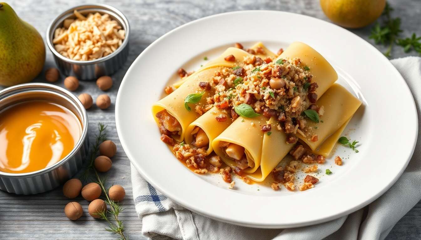 Délices gourmands : découvrez notre recette de cannelloni au canard confit