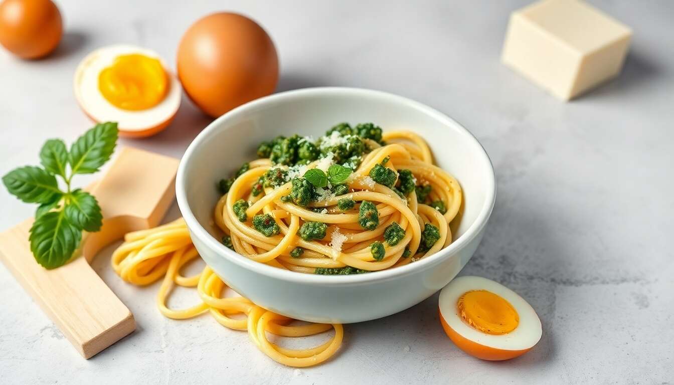 Recette Casarecce au Pesto à la Corse