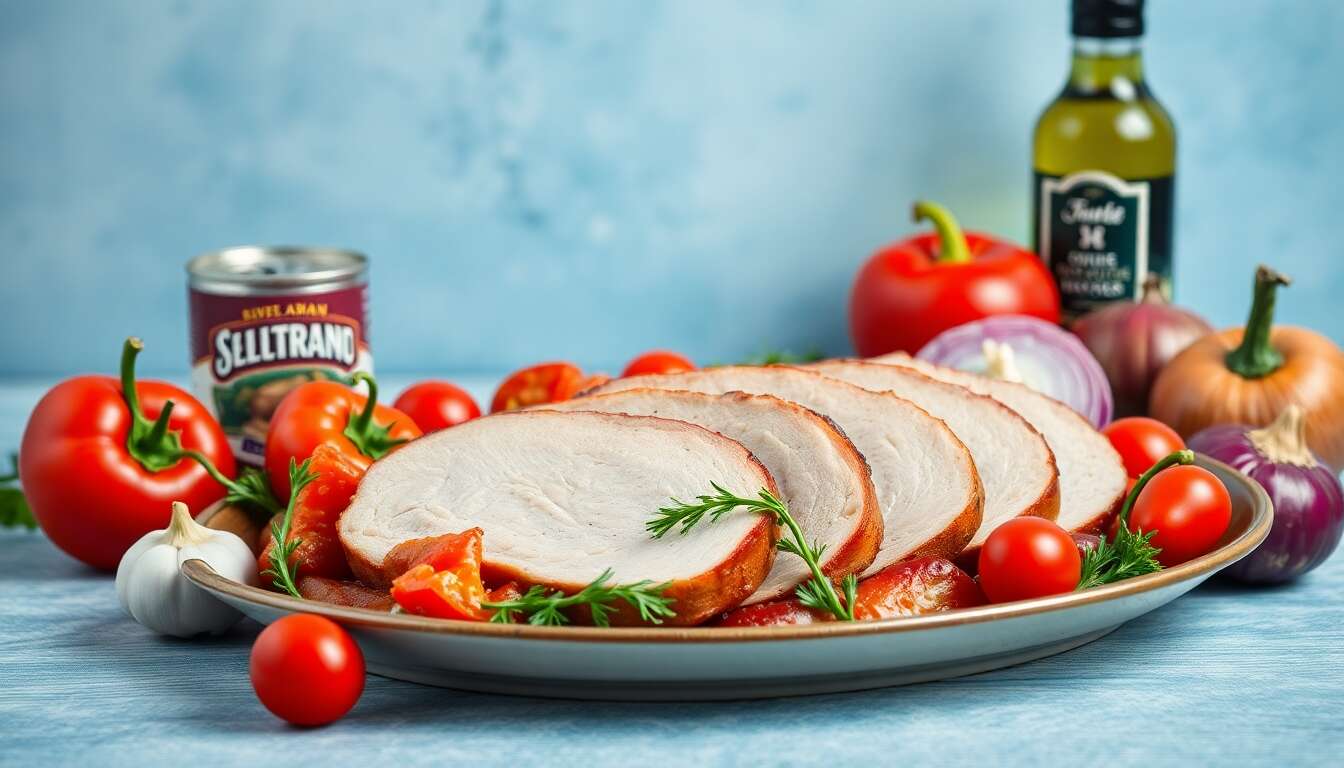 Filet de porc à la basquaise : recette savoureuse et facile