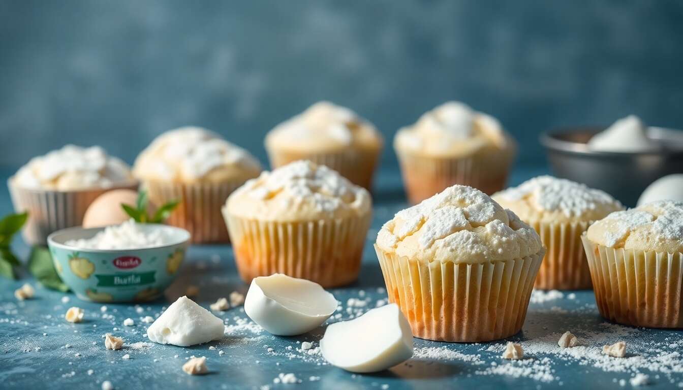 Recette : petits muffins à la ricotta fraîche de Bufala
