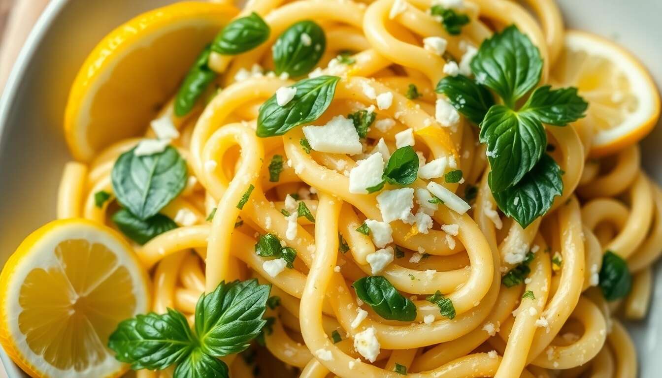 Orecchiette aux herbes : recette fraîche et citronnée