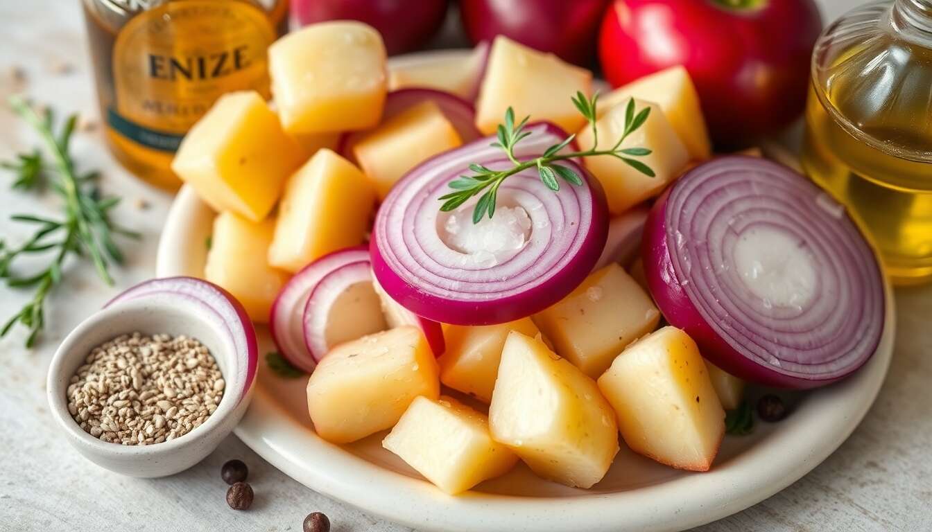 Recette : salade de pommes de terre souvenir de Vienne