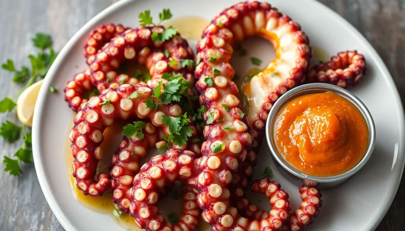 Poulpe en persillade à la rouille : recette savoureuse et facile