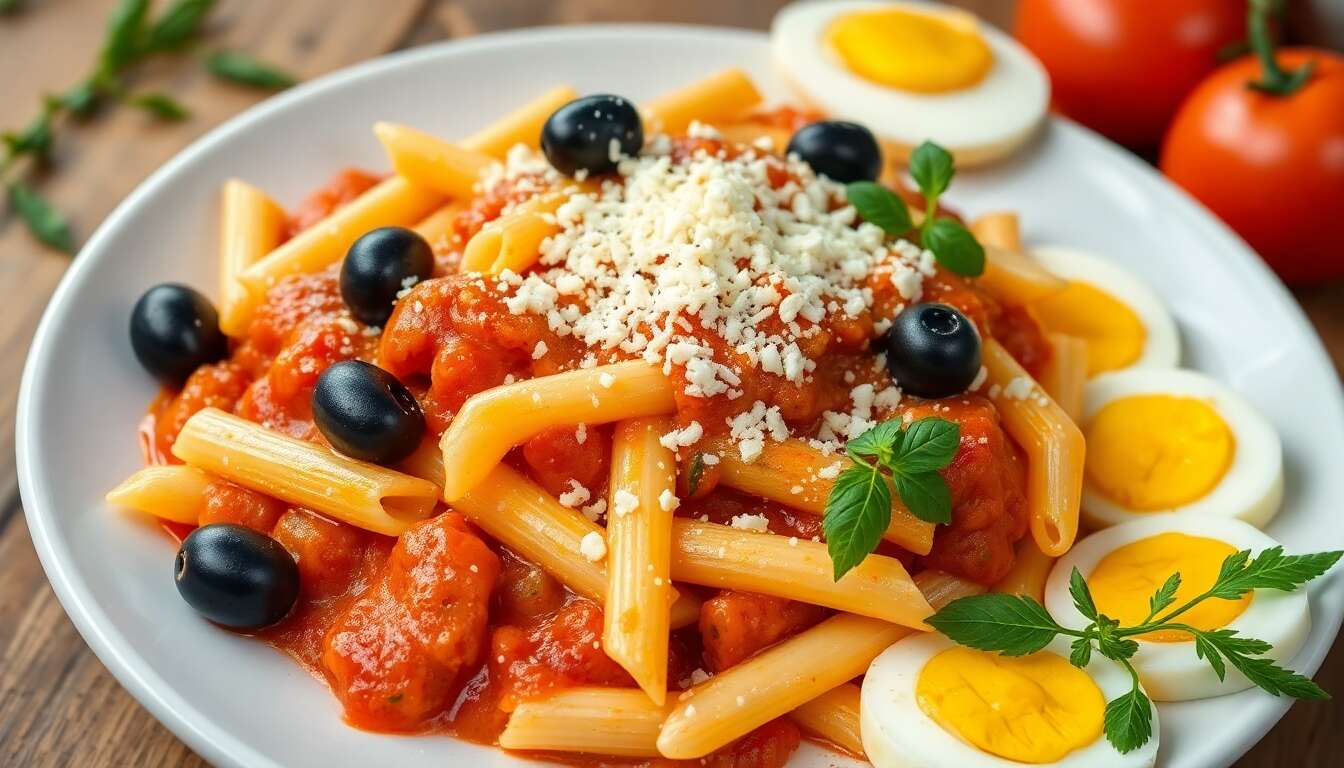Recette Penne à la Sabine : délicieux et Facile