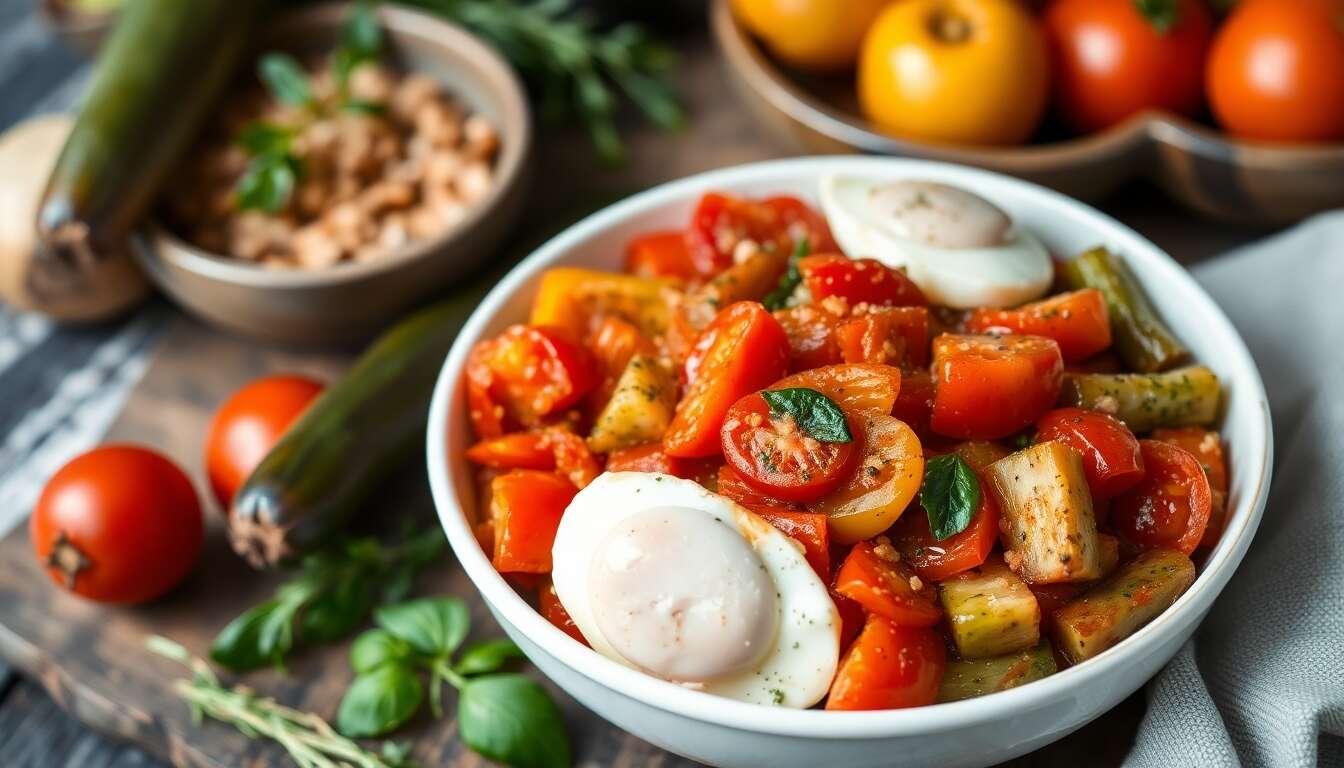 Ratatouille niçoise : recette traditionnelle à savourer