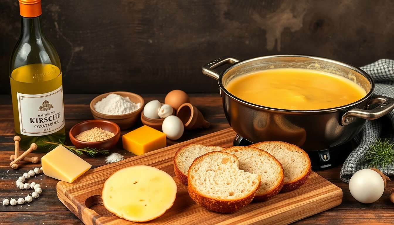 Recette fondue au fromage maison