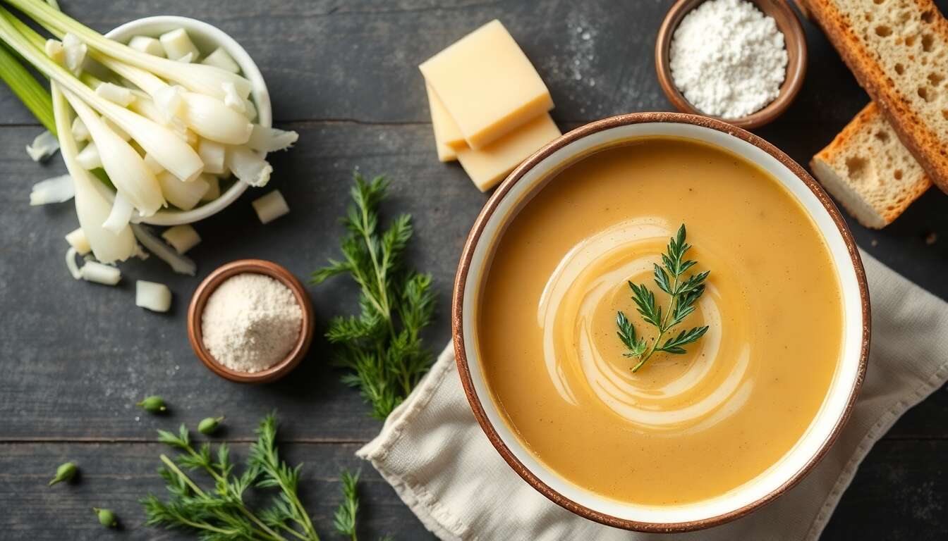 Recette authentique de soupe à l'oignon à la parisienne