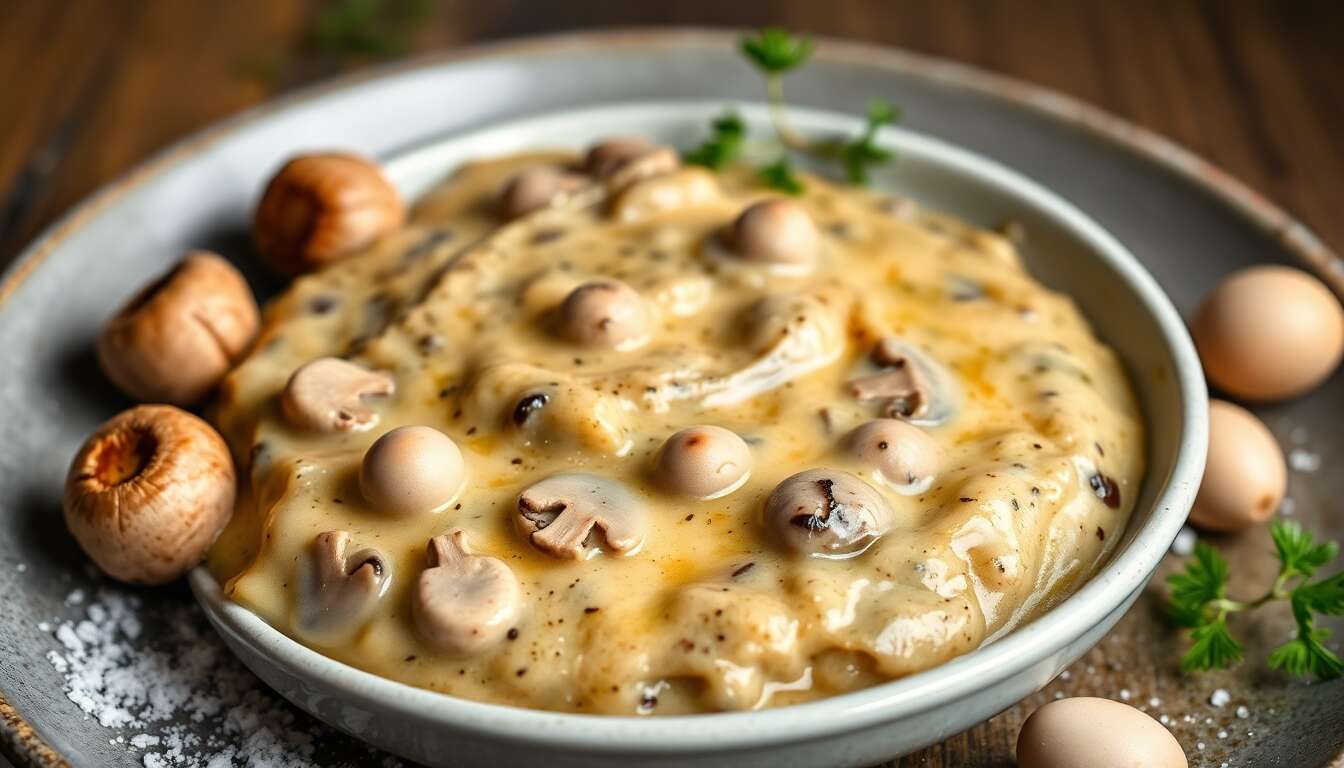 Recette de sauce duxelles de champignons : étape par étape