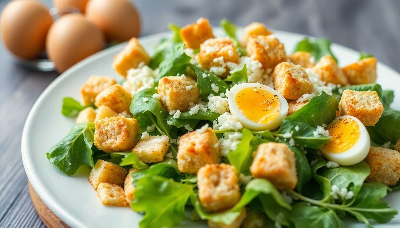 Recette de salade Caesar à ma façon