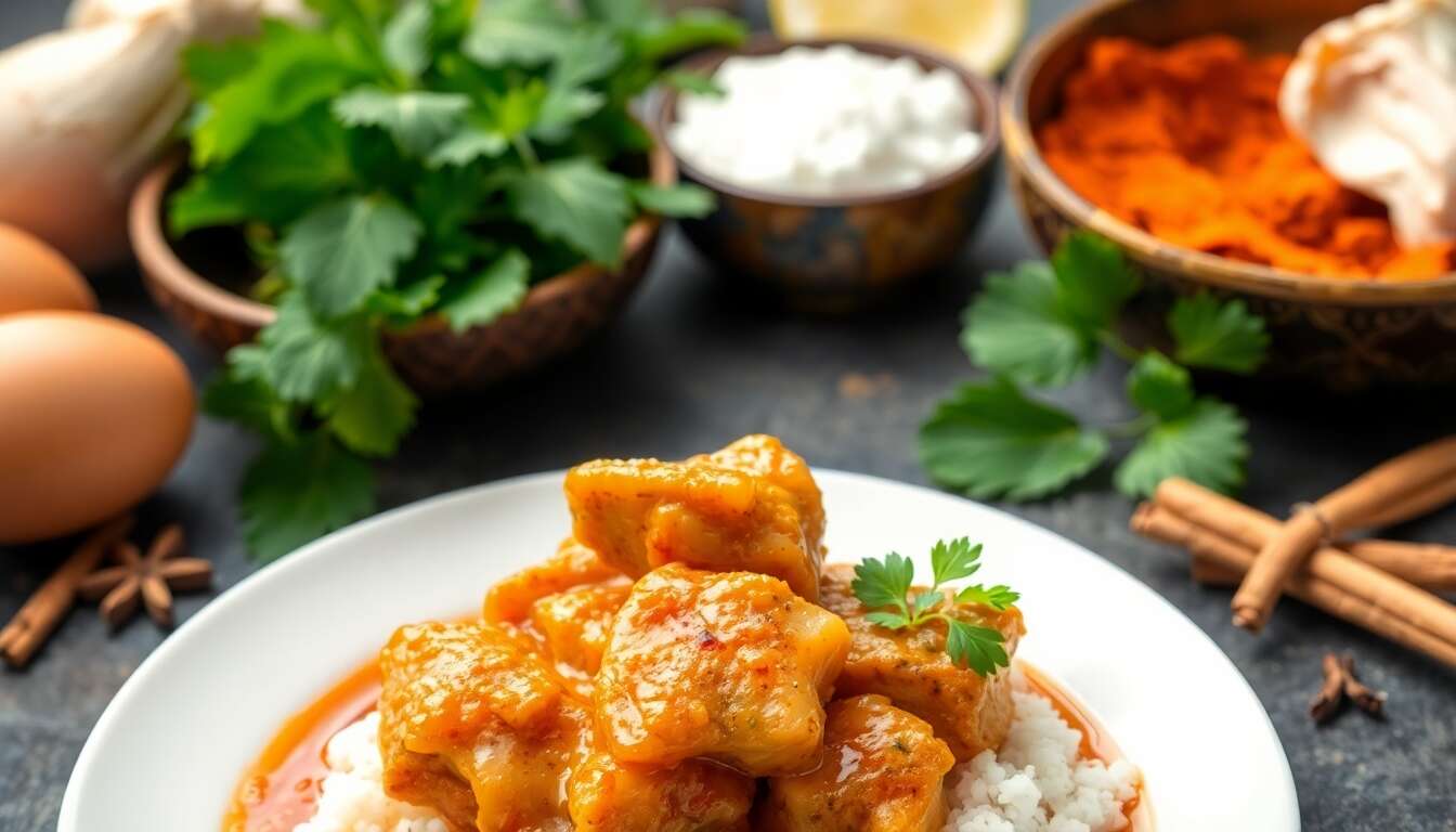 Poulet épicé doux à l'indonésienne : découvrez le Kalio Ayam