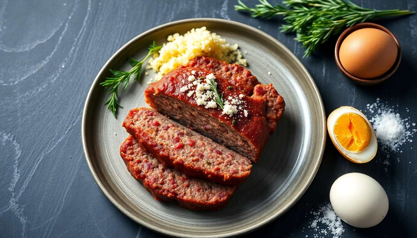 Recette délicieuse de pain de viande maison