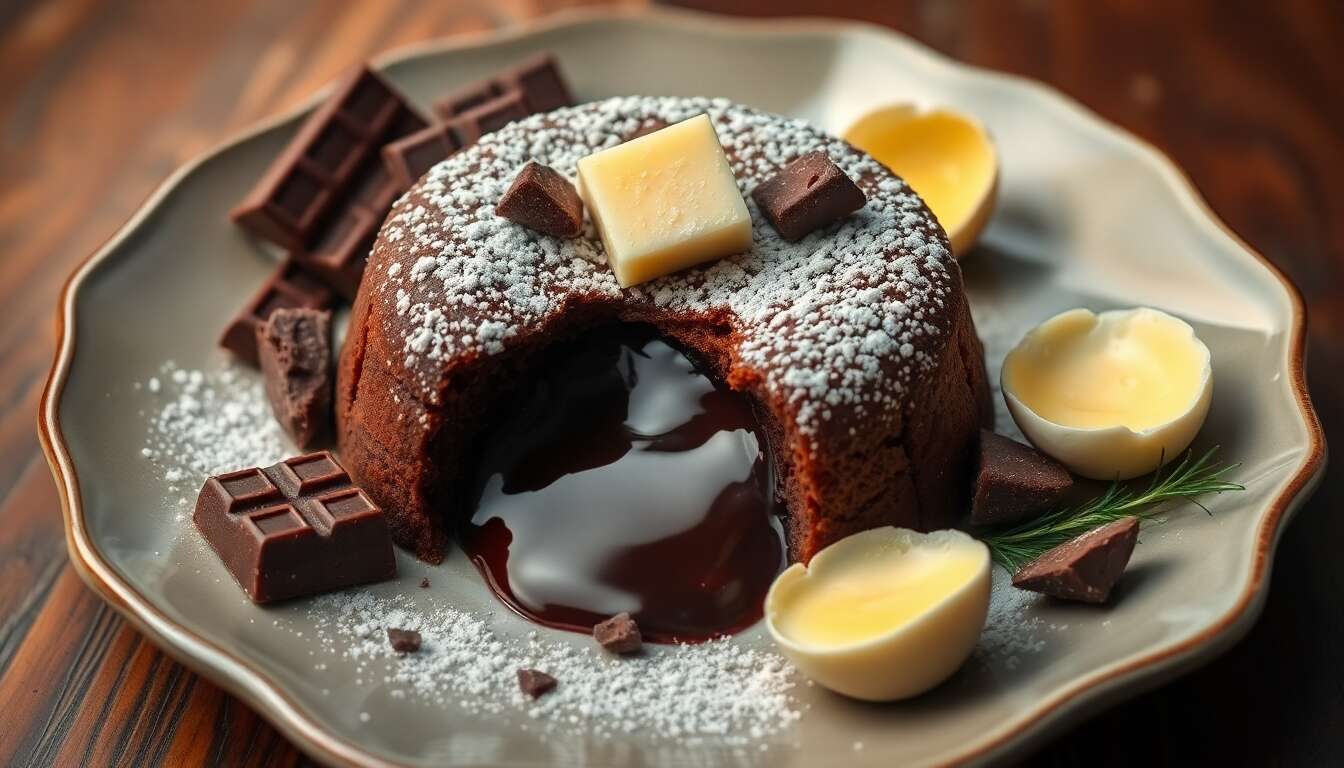 Fondant au chocolat : le secret d'un cœur coulant irrésistible