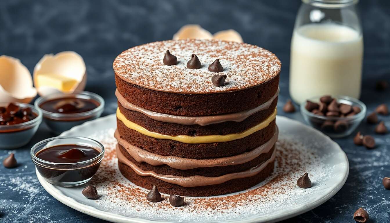 Réussir le Layer Cake Parfait au Chocolat