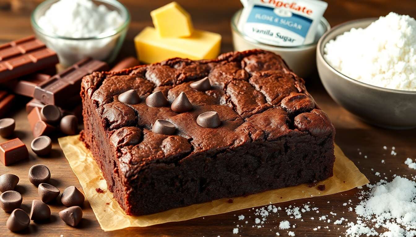 Brownie Chocolat : recette Express et Savoureuse