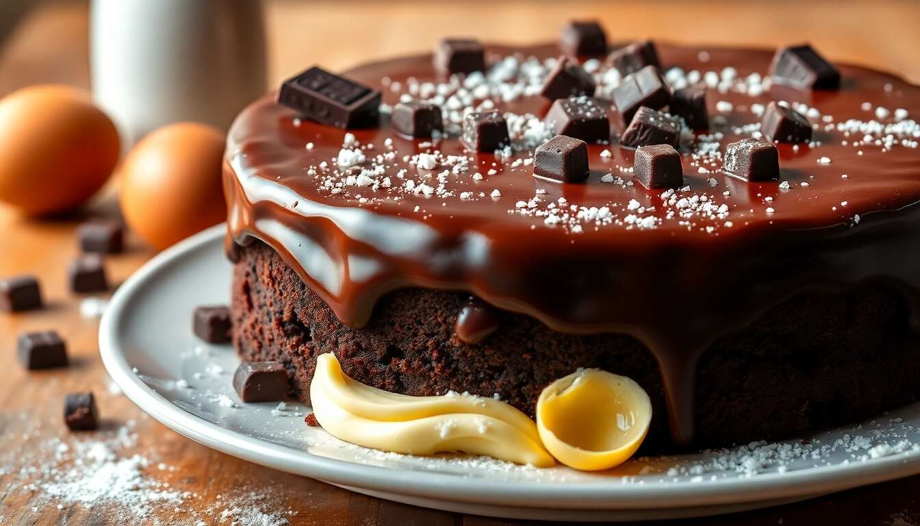 L'ultime gâteau moelleux chocolat : simple et irrésistible !
