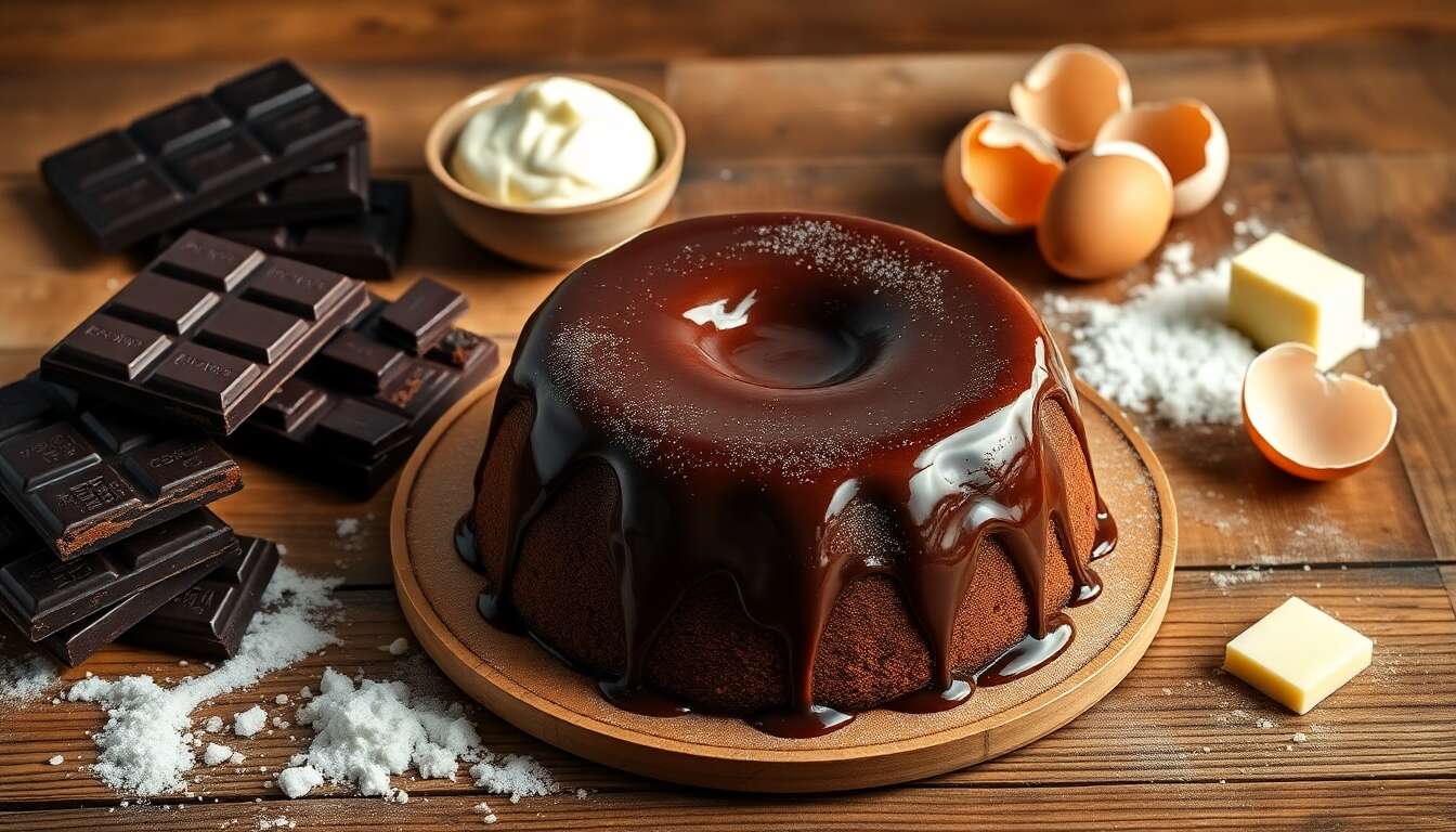 Fondant chocolat-mascarpone : recette express