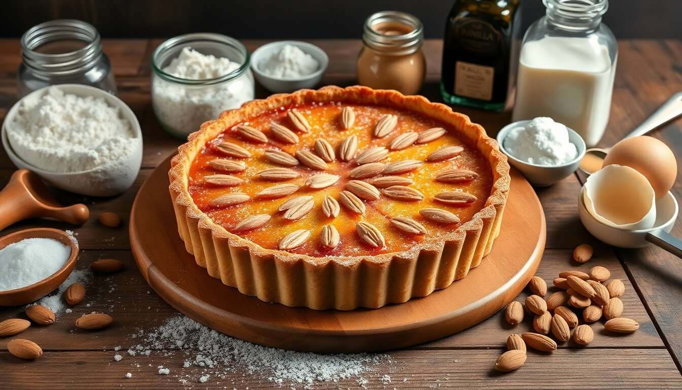 Découvrez la tarte amandine ultra savoureuse !