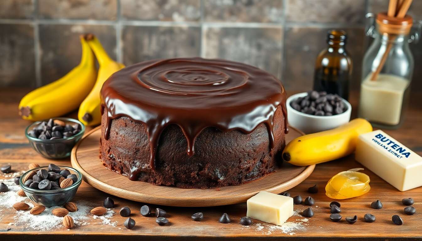 Cake banane chocolat : la recette irrésistible et facile