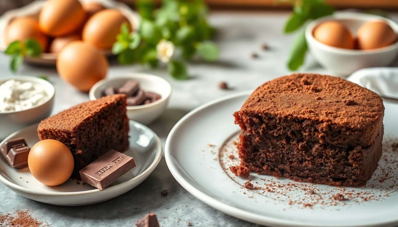 Délice chocolaté light : un gâteau irrésistible !