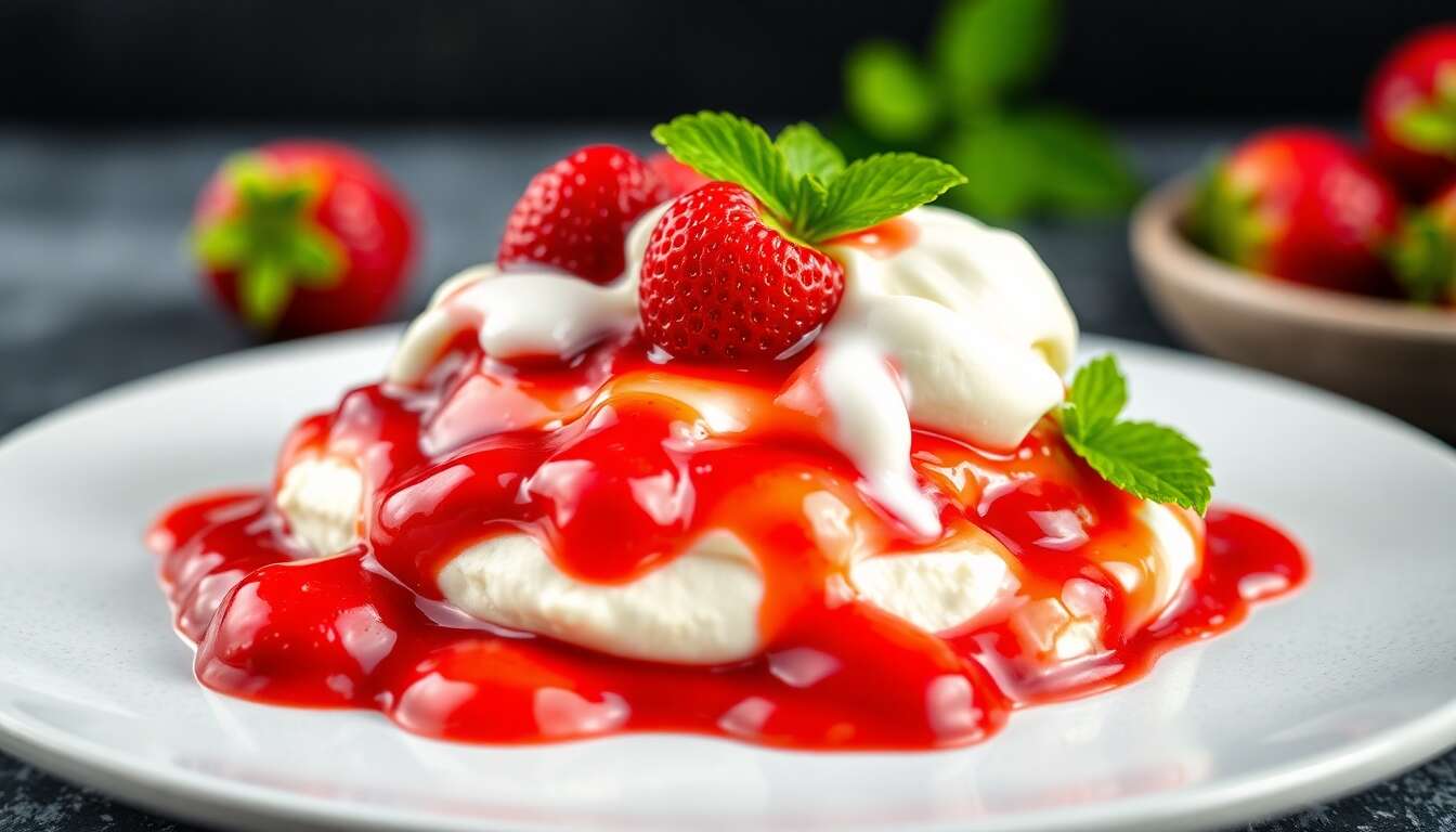 Crème mascarpone express aux fraises : garniture parfaite pour gâteaux