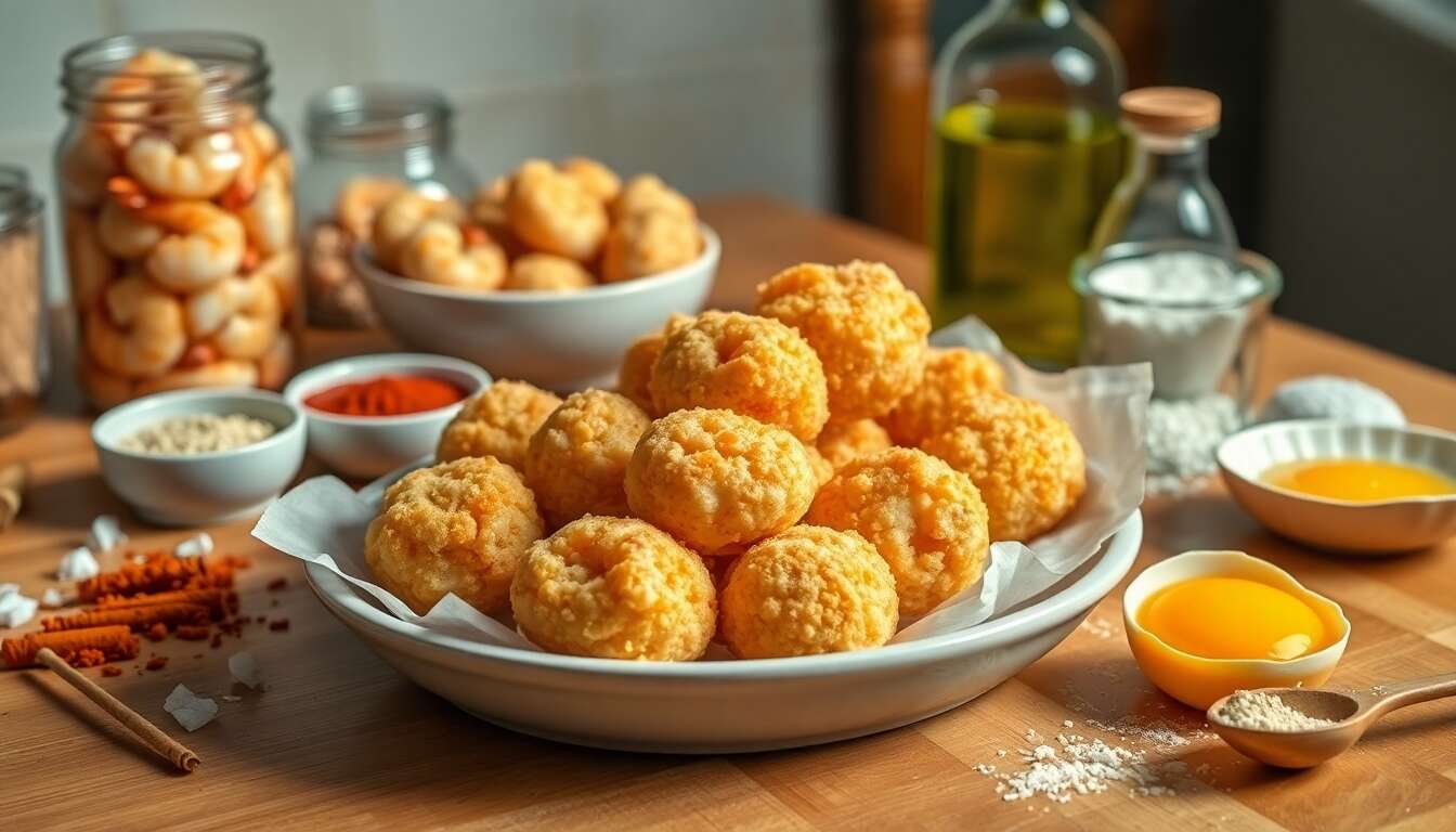 Recette facile : croquettes de crevettes maison