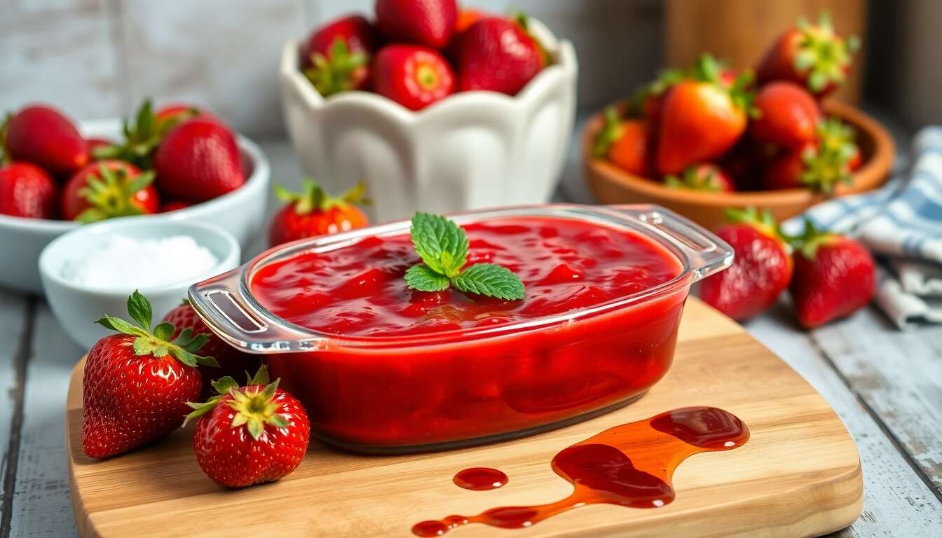 Confiture Express de Fraises : douceur en 10 Minutes