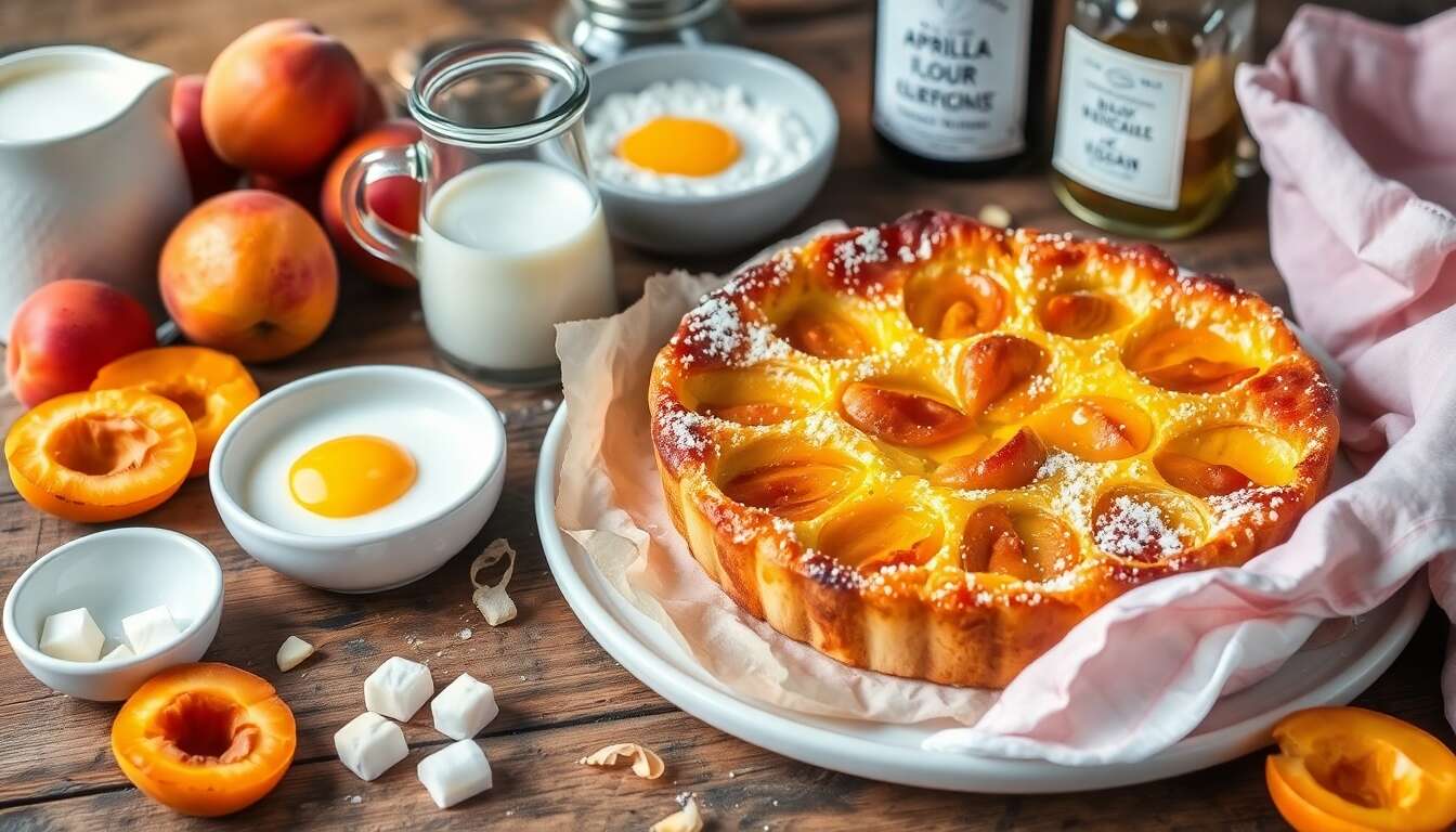 Clafoutis Abricot : recette Facile et Délicieuse