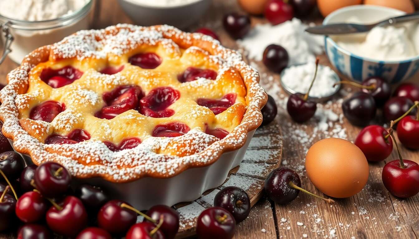 Délicieux clafoutis aux cerises : la recette incontournable