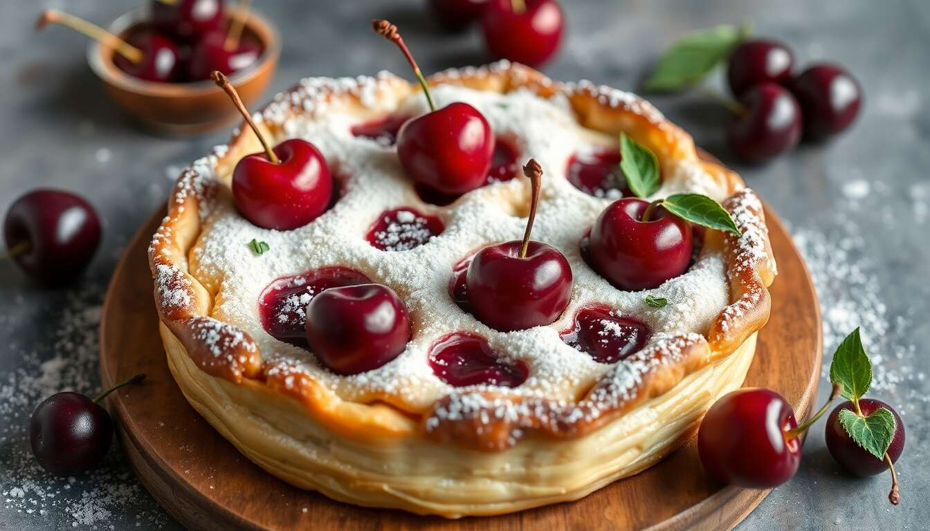 Clafoutis aux cerises : un dessert généreux et gourmand