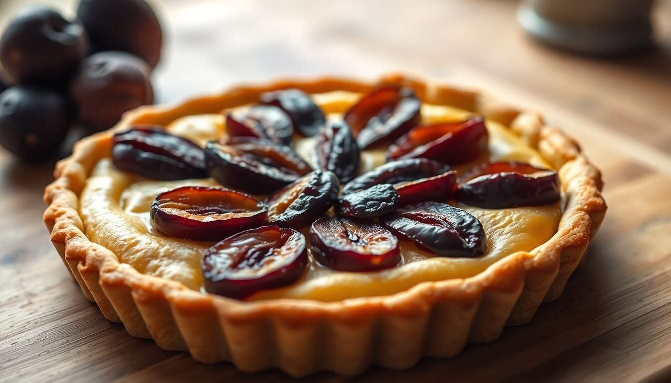 Délice pruné : tarte facile et inratable