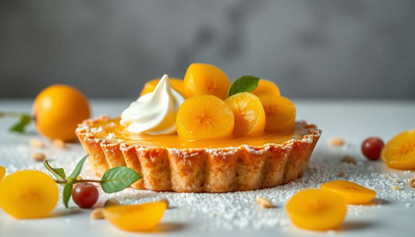 Tarte financier mirabelle : recette inventive