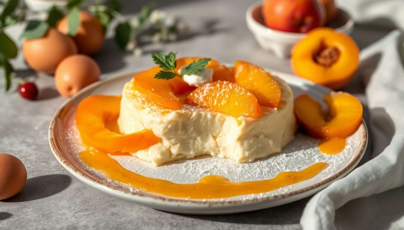 Délice abricot yaourt : le fondant sans farine express