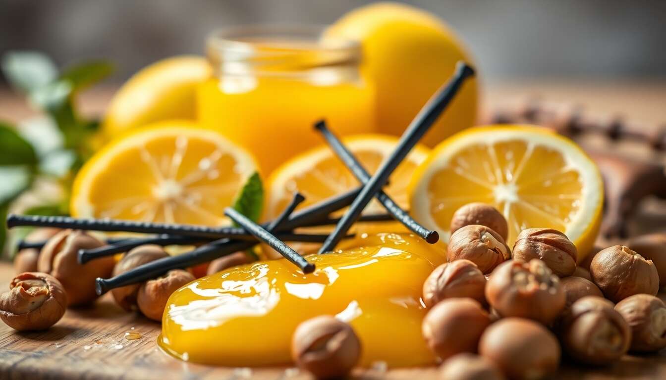Marmelade citron, vanille noisettée