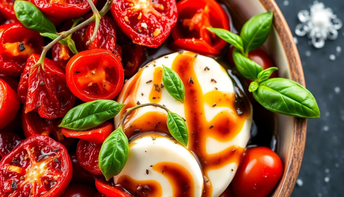 Tomate mozzarella maison : recette 2025