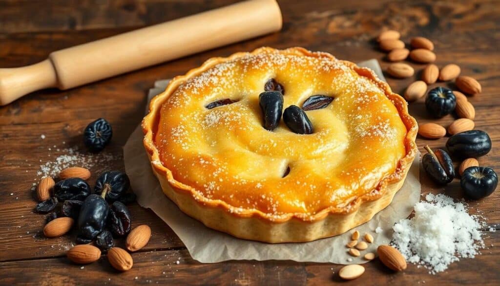 Tarte express aux prunes