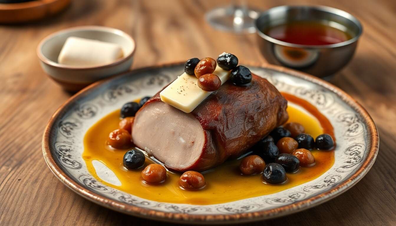Foie de veau aux oignons des Cévennes et raisins secs : recette gourmande