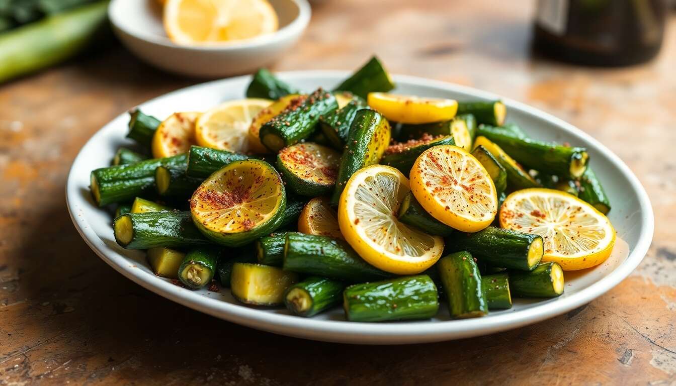 Courgettes sautées à la marocaine : recette facile et savoureuse