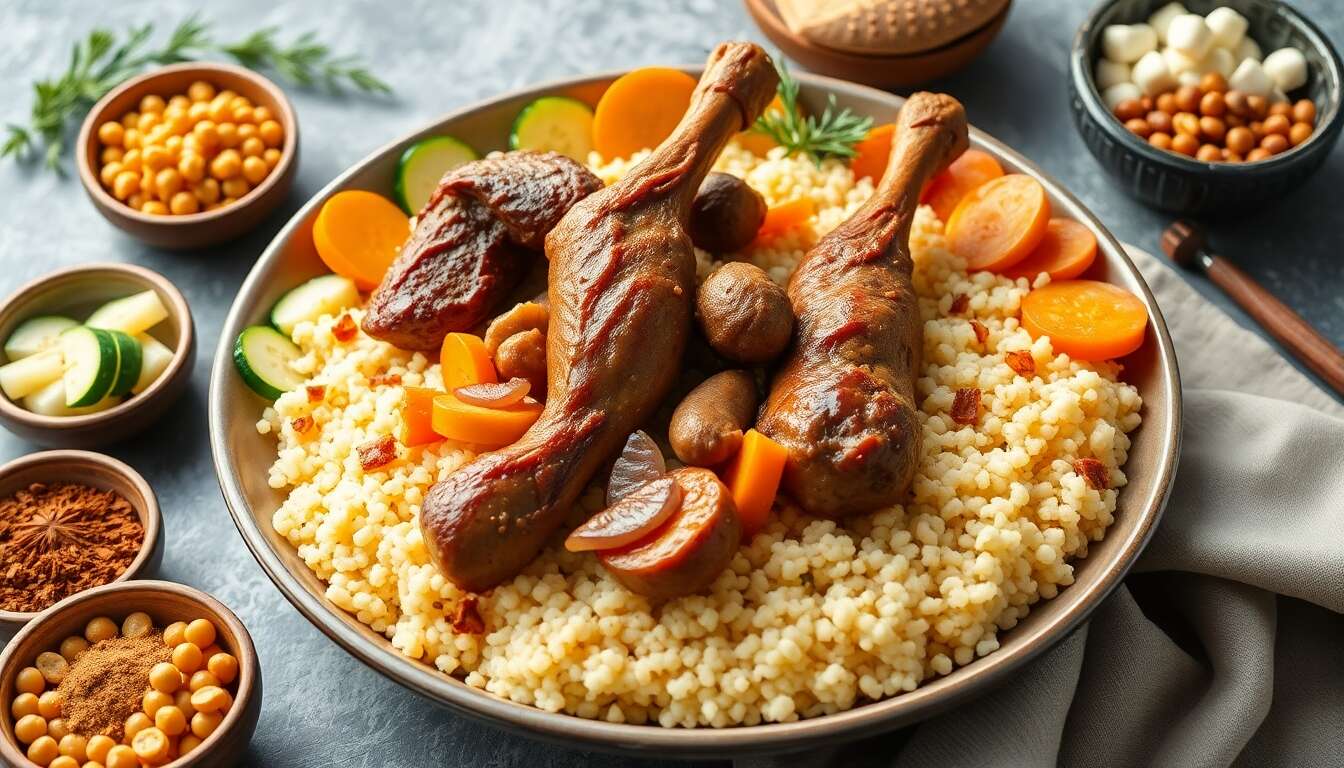Recette du Couscous Royal traditionnel
