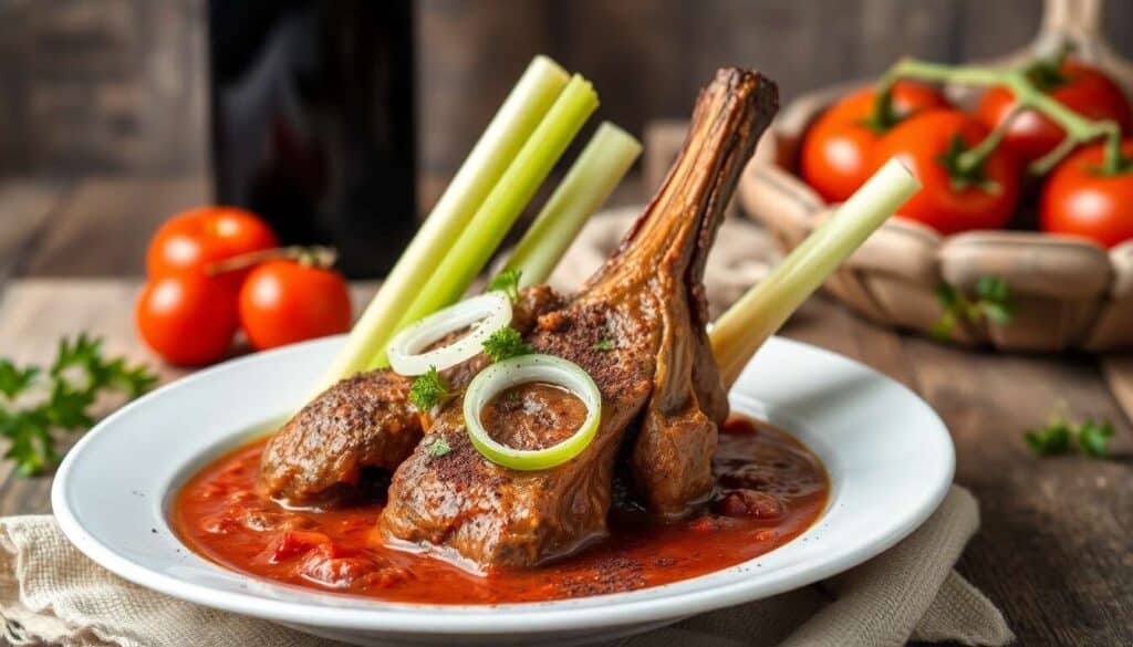 Recette de la coda alla vaccinara : queue de bœuf à la romaine