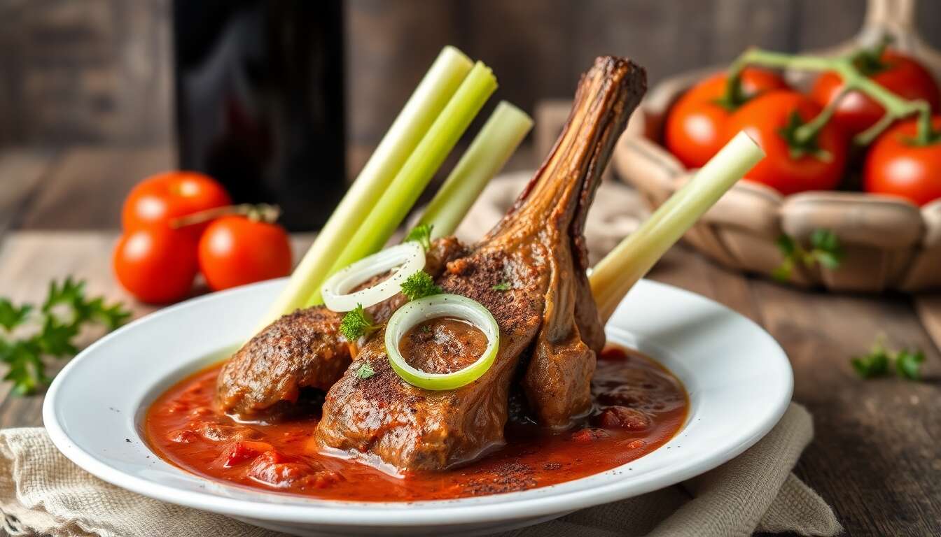 Recette de la coda alla vaccinara : queue de bœuf à la romaine