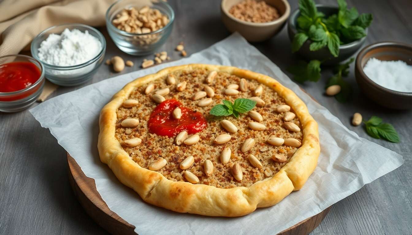 Tarte ouverte au Kibbeh : une recette savoureuse