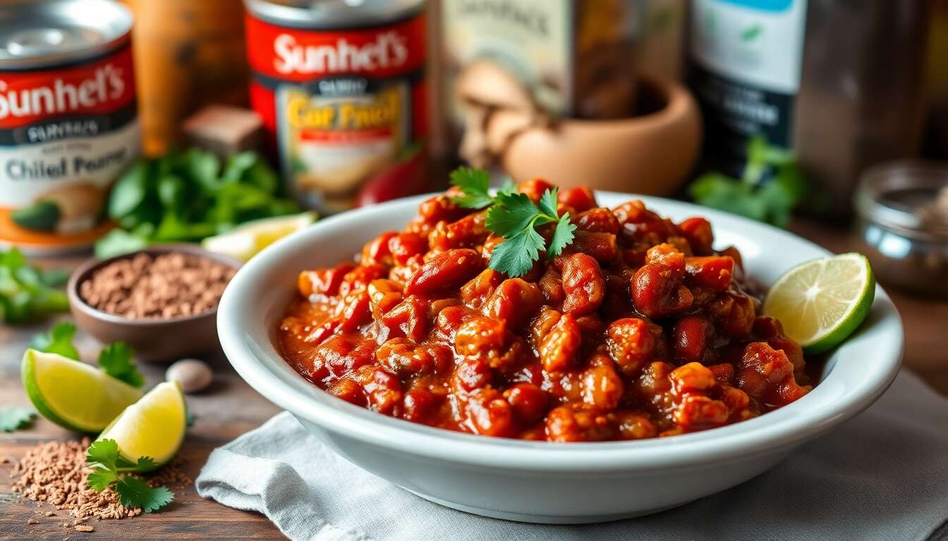 Recette authentique du chili con carne