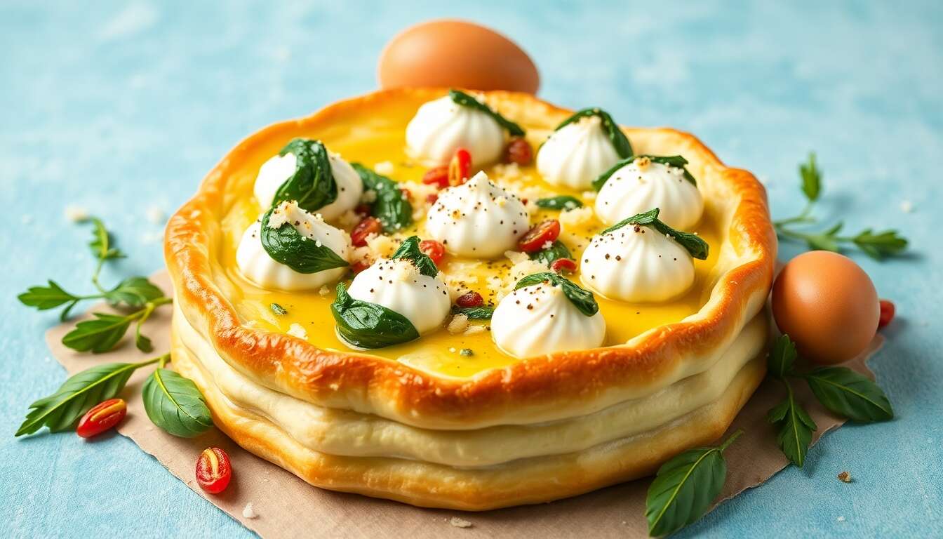 Tarte fine ricotta, épinards, parmesan : une recette gourmande