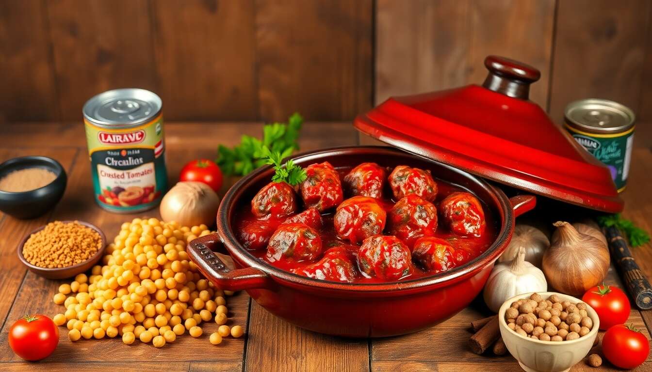 Tajine kefta de boeuf : recette savoureuse et facile