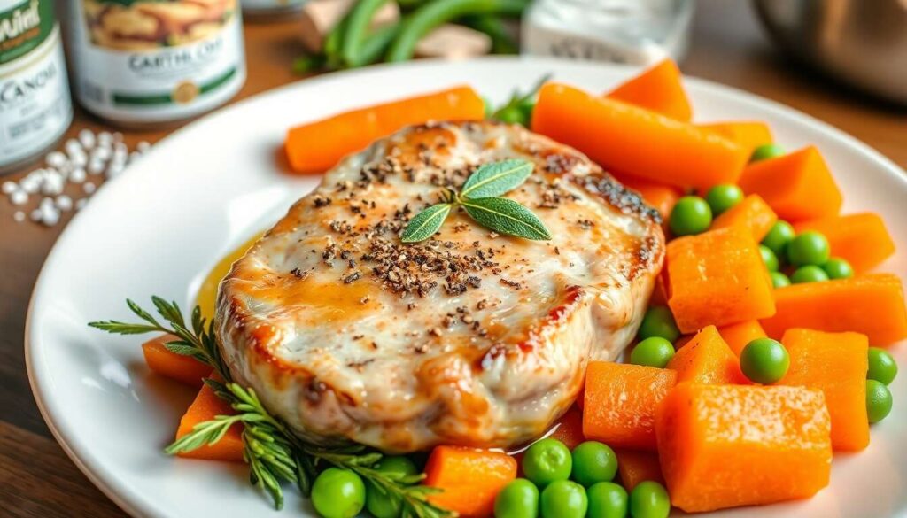 Côte de veau à la sauge : recette aux petits légumes