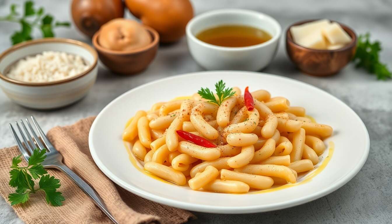 Recette de casarecce aux haricots blancs
