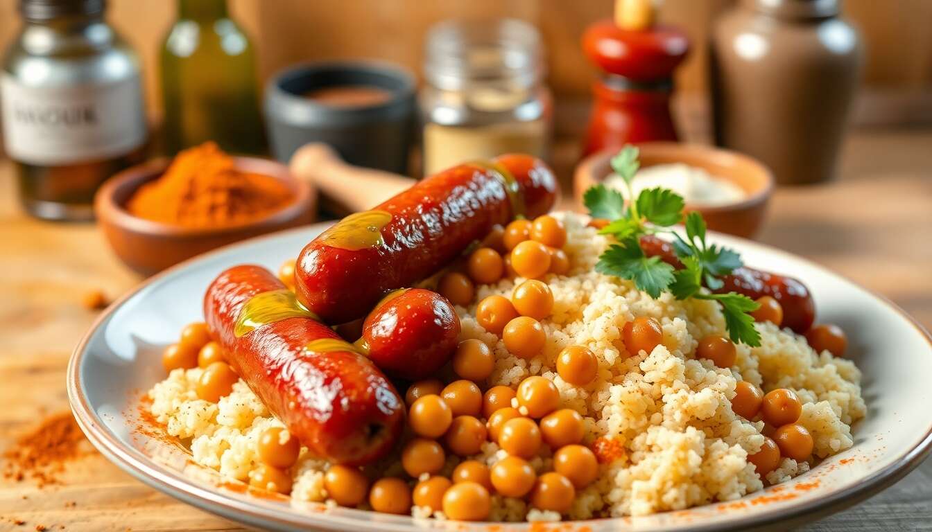 Recette authentique : tajine el Merguez