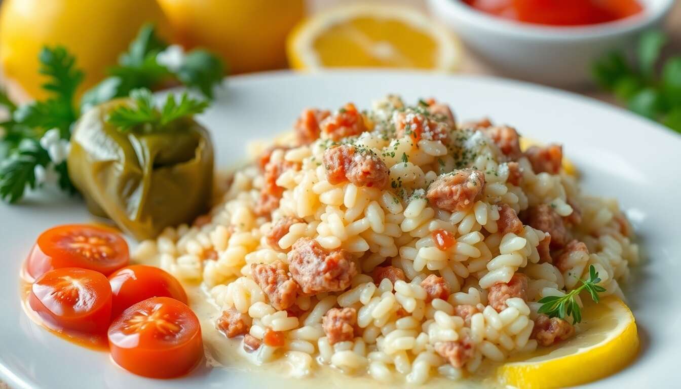Recette de sarmale roumains à la bruxelloise avec sauce avgolomeno